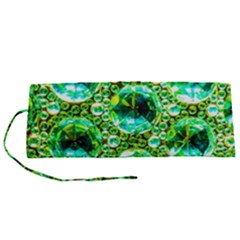 Cut Glass Beads Roll Up Canvas Pencil Holder (s) by essentialimage