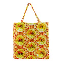 Cut Glass Beads Grocery Tote Bag by essentialimage