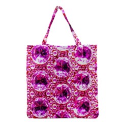 Cut Glass Beads Grocery Tote Bag by essentialimage