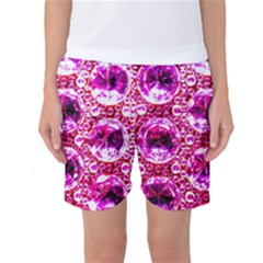 Cut Glass Beads Women s Basketball Shorts by essentialimage