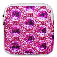 Cut Glass Beads Mini Square Pouch by essentialimage