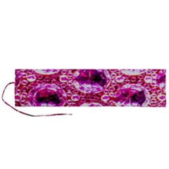 Cut Glass Beads Roll Up Canvas Pencil Holder (l) by essentialimage