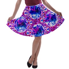 Cut Glass Beads A-line Skater Skirt by essentialimage