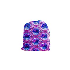 Cut Glass Beads Drawstring Pouch (xs) by essentialimage