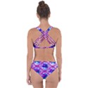 Cut Glass Beads Criss Cross Bikini Set View2