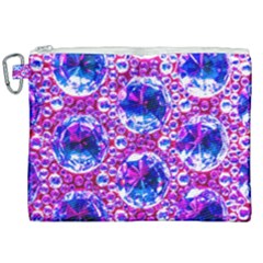 Cut Glass Beads Canvas Cosmetic Bag (xxl) by essentialimage