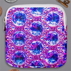 Cut Glass Beads Mini Square Pouch by essentialimage