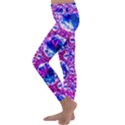 Cut Glass Beads Kids  Lightweight Velour Classic Yoga Leggings View2