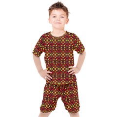 Rby 61 Kids  Tee And Shorts Set by ArtworkByPatrick