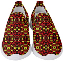 Rby 62 Kids  Slip On Sneakers by ArtworkByPatrick