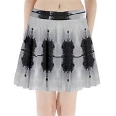 Cloud Island With A Horizon So Clear Pleated Mini Skirt by pepitasart