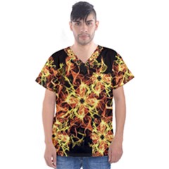 Ablaze Men s V-neck Scrub Top