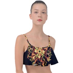 Ablaze Frill Bikini Top