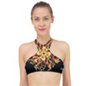 Ablaze High Neck Bikini Top View1