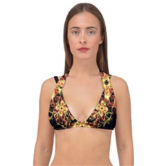 Ablaze Double Strap Halter Bikini Top