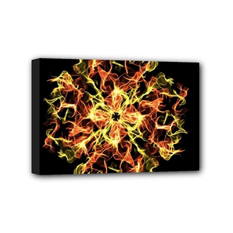 Ablaze Mini Canvas 6  X 4  (stretched) by litana