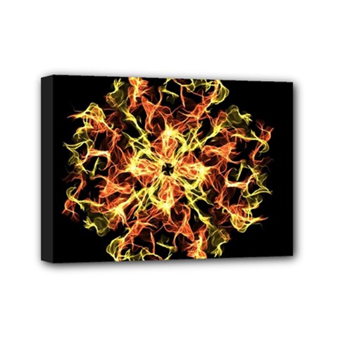 Ablaze Mini Canvas 7  X 5  (stretched) by litana