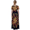 Ablaze High Waist Short Sleeve Maxi Dress View2