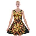 Ablaze Velvet Skater Dress View1