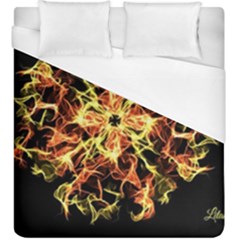 Ablaze Duvet Cover (king Size) by litana