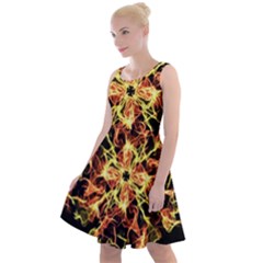 Ablaze Knee Length Skater Dress