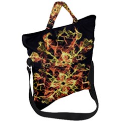 Ablaze Fold Over Handle Tote Bag by litana