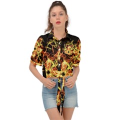 Ablaze Tie Front Shirt 