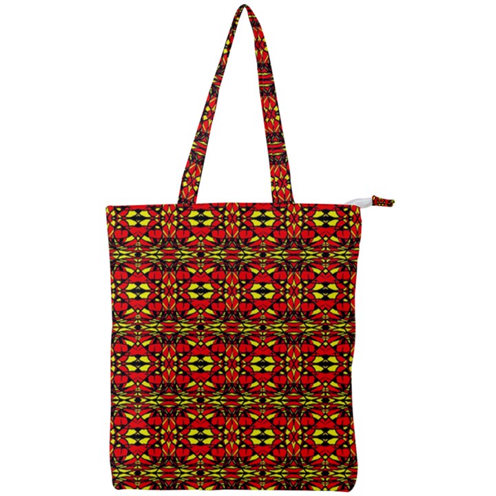 Rby 63 Double Zip Up Tote Bag