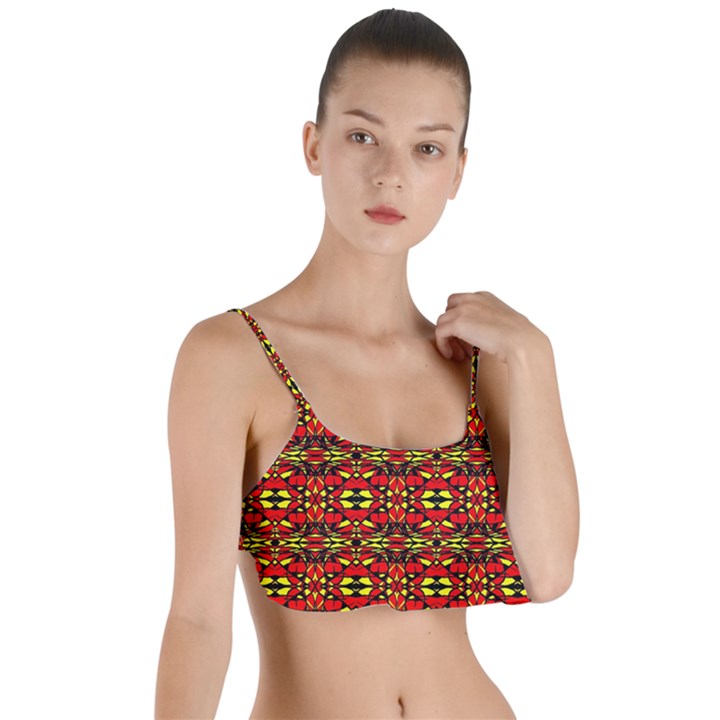 Rby 63 Layered Top Bikini Top 