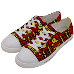 Rby 64 Women s Low Top Canvas Sneakers by ArtworkByPatrick