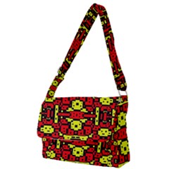 Rby 64 Full Print Messenger Bag by ArtworkByPatrick