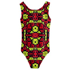 Rby 64 Kids  Cut-out Back One Piece Swimsuit by ArtworkByPatrick