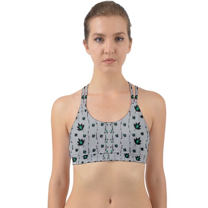 Leafs Clouds And Drawing Back Web Sports Bra