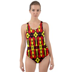 Rby 65 Cut-out Back One Piece Swimsuit by ArtworkByPatrick