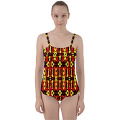 Rby 65 Twist Front Tankini Set by ArtworkByPatrick