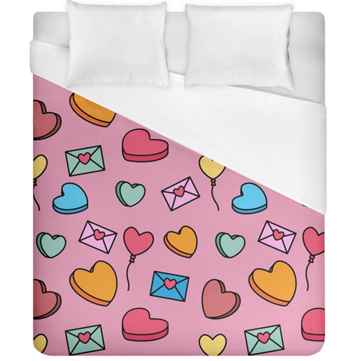 Candy Pattern Duvet Cover (California King Size)