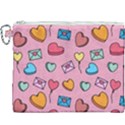 Candy Pattern Canvas Cosmetic Bag (XXXL) View1