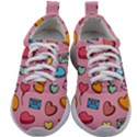 Candy Pattern Kids Athletic Shoes View1