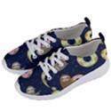 Cute Sloth With Sweet Doughnuts Women s Lightweight Sports Shoes View2