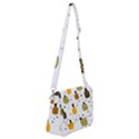 Pineapples Shoulder Bag with Back Zipper View1