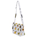 Pineapples Shoulder Bag with Back Zipper View2