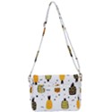 Pineapples Shoulder Bag with Back Zipper View3