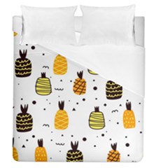 Pineapples Duvet Cover (queen Size) by Sobalvarro