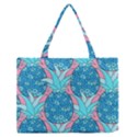 Pineapples Zipper Medium Tote Bag View1