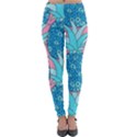 Pineapples Lightweight Velour Leggings View1