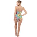 Hibiscus High Neck One Piece Swimsuit View2