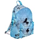 Piano With Feathers, Clef And Key Notes The Plain Backpack View2