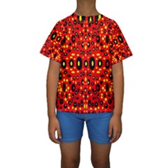 Rby 67 Kids  Short Sleeve Swimwear by ArtworkByPatrick