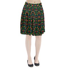 Abstract 45 Pleated Skirt by ArtworkByPatrick