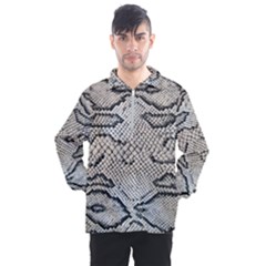 Snake Leather Men s Half Zip Pullover by skindeep